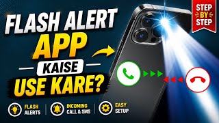 Flash Alert App Kaise Use Kare? 📱⚡ Call Aur Message Par Flash Alert Kaise Lagaye? screenshot 5
