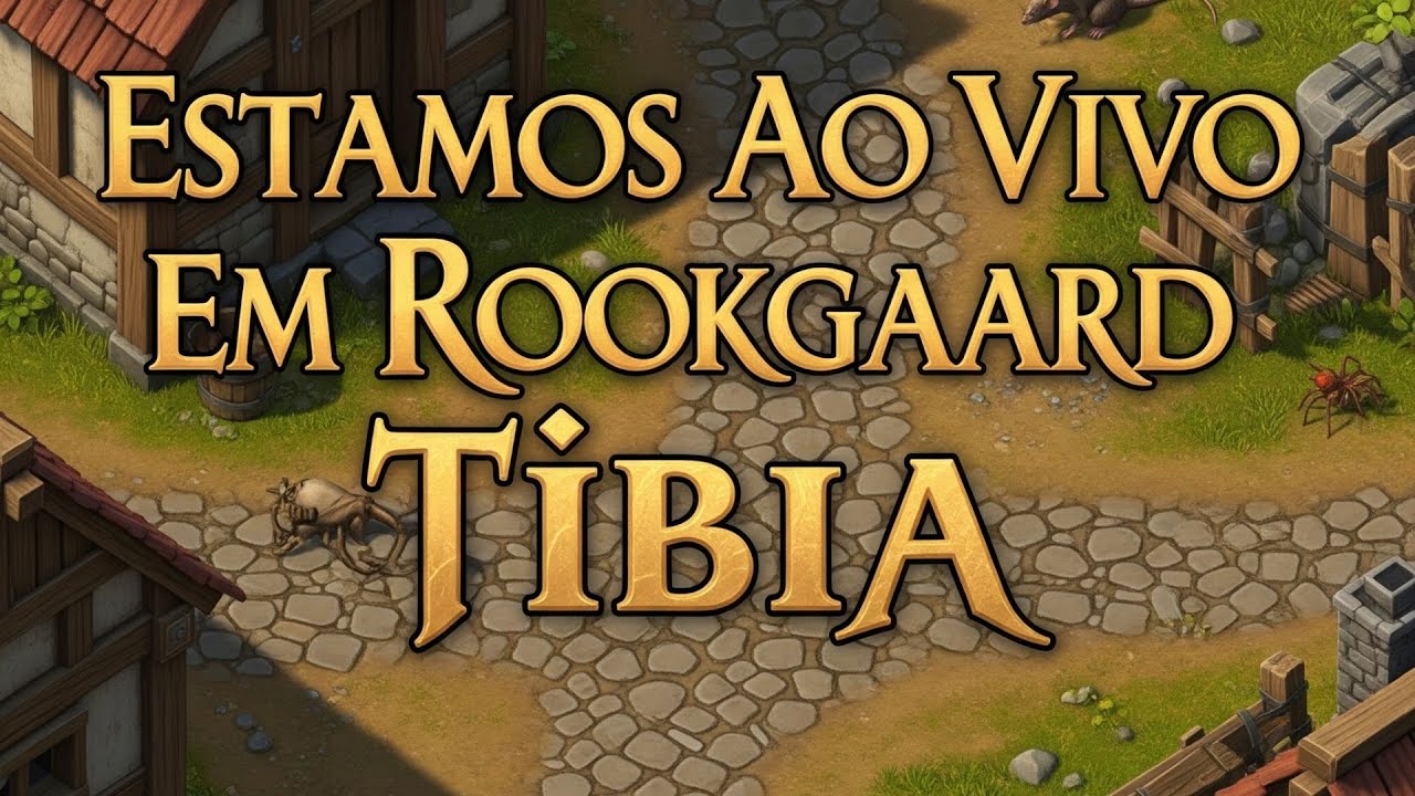 TIBIA ROOKGAARD LVL 60 AO VIVO - YouTube