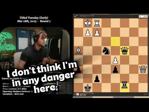 Magnus Carlsen vs Denis Lazavik | Modern Defense