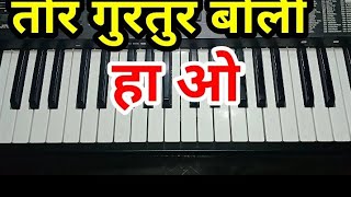 तोर गुरतुर बोली हा ओ//tor gurtur boli ha o//cg.all tutorial song//cg.allpianotutorial//cg.Benjocasio