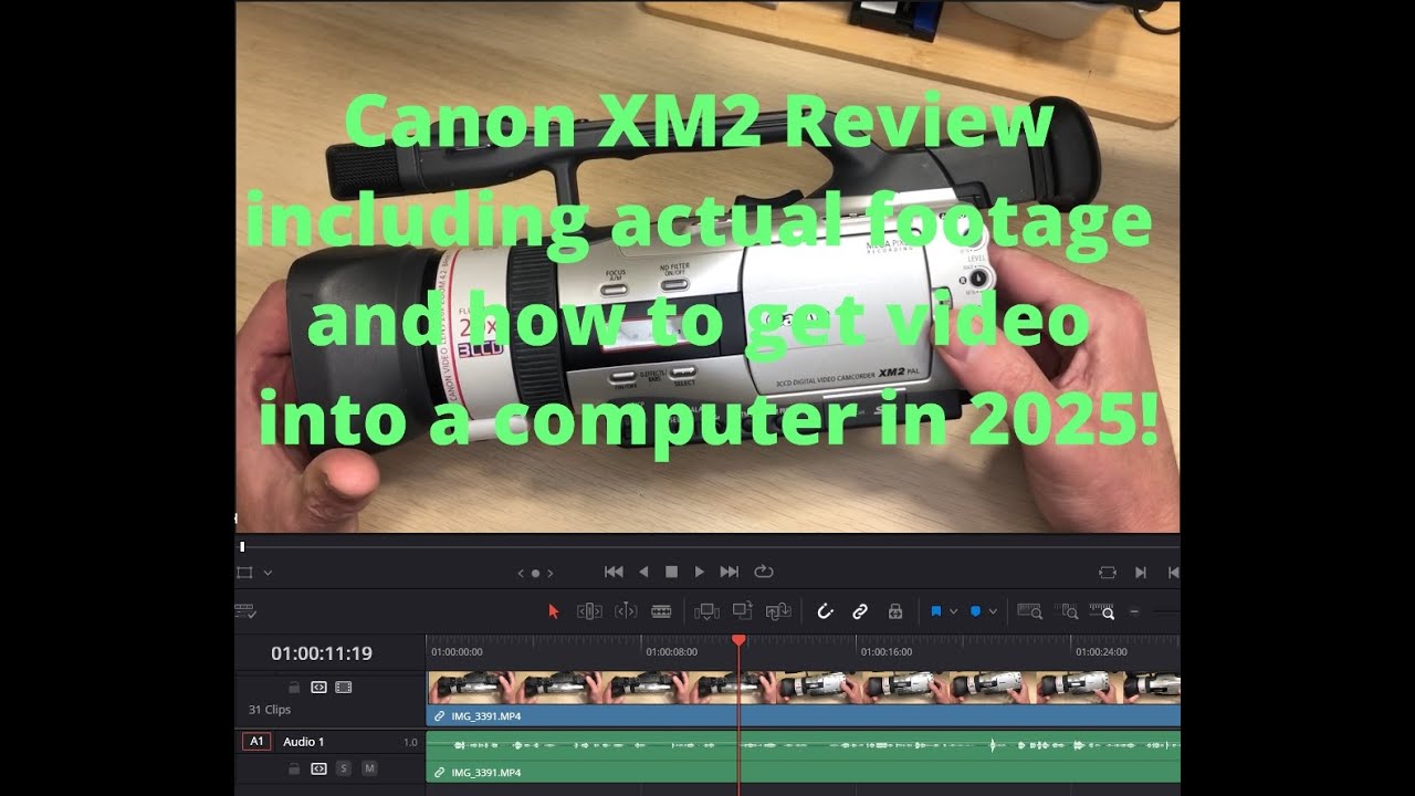 Canon XM2 review and footage removal in 2025