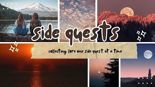 come do random side quests with us!!!! (we were bored)
