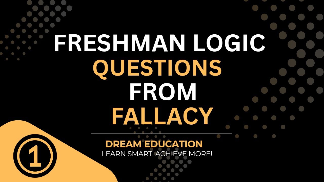 🔴 Logic & Critical Thinking | Fallacy Questions