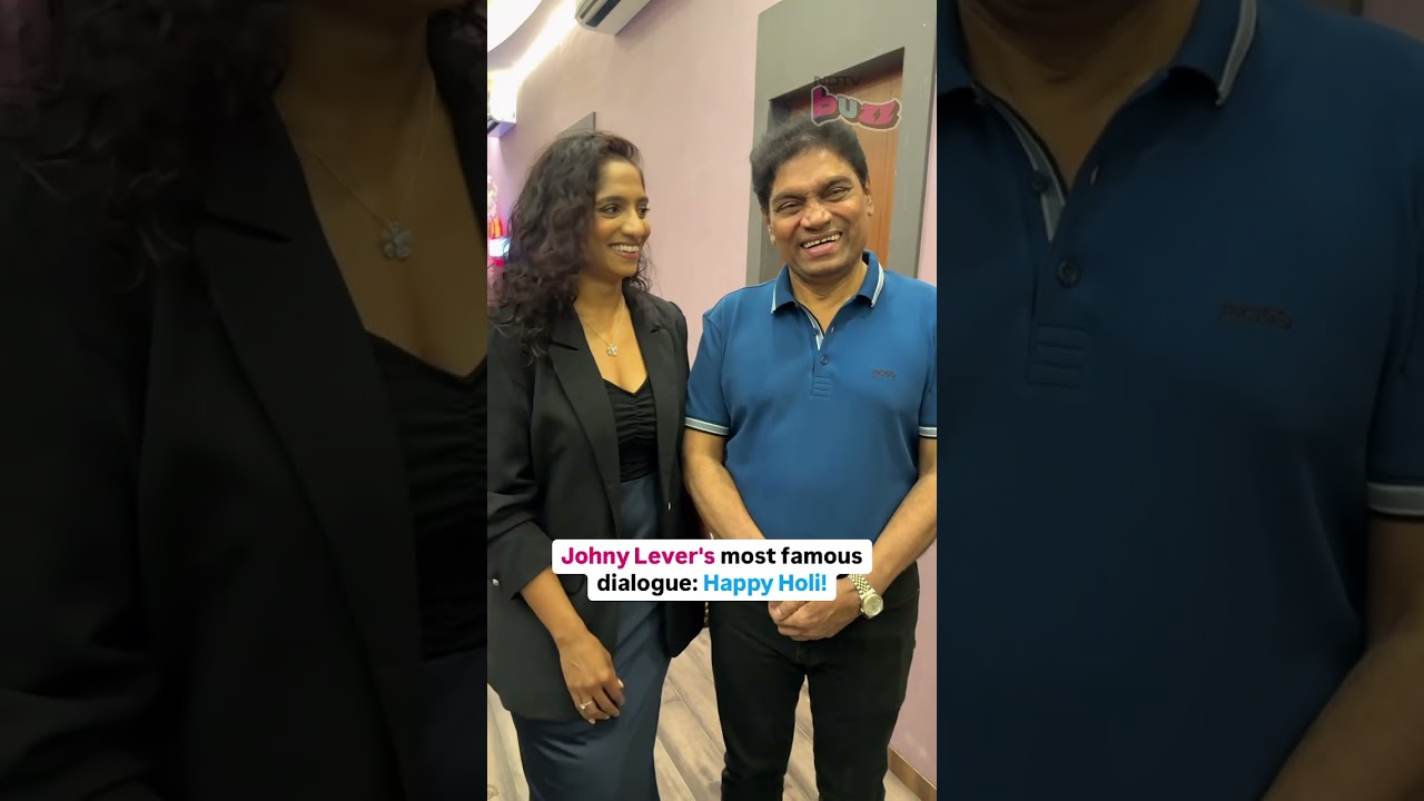 Johny Lever wished the paps a Happy Holi with his iconic dialogue!