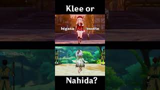who the best loli? #shorts #genshinimpact #hoyoverse