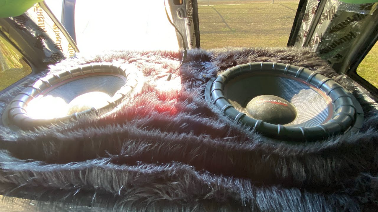 Two American Bass 18s Shaking This Vehicle Loose | No Wall