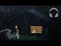 雨の音を聴きながら家の中で過ごす環境音と自然音