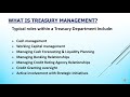 Treasury management best practices