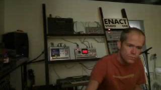 Doepfer A-100 ribbon controller in action
