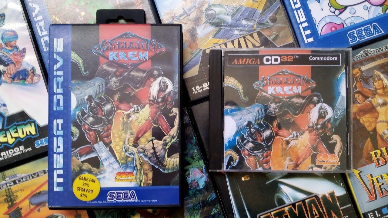 Jeu SEGA Megadrive Skeleton Krew PAL (Complet