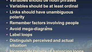 Causal loop tips