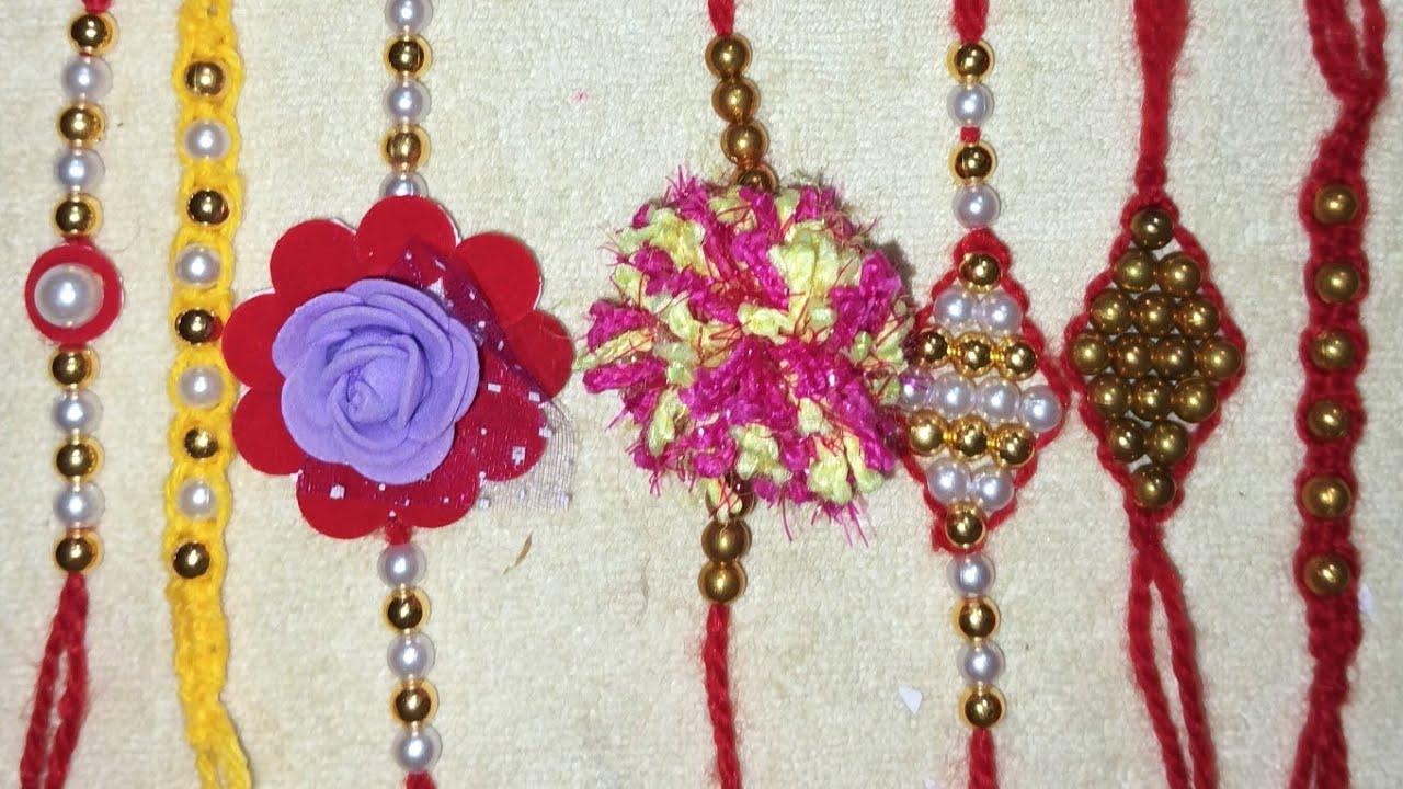 So Rahi Design woolen design rakhi||simple and easy rakhi design||#designartistsumona ...