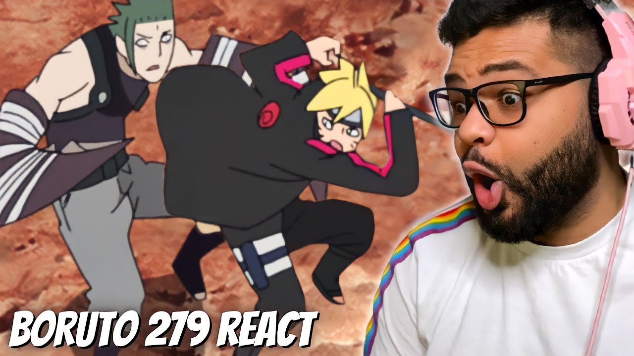 QUE ANO MARAVILHOSO! 😭 BORUTO VS ROKURO | BORUTO Episódio 279 REACT