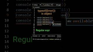 when #javascript typeof() method return object🤔😲