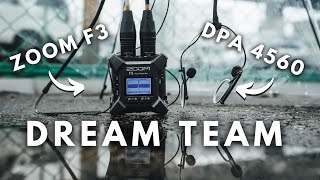 Zoom F3 & DPA 4560 DREAM TEAM? How to Record Rain Sounds!