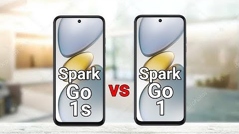 Tecno Spark Go 1s vs Tecno Spark Go 1