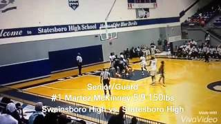 #1 Martez McKinney/Guard Swainsboro Ga.