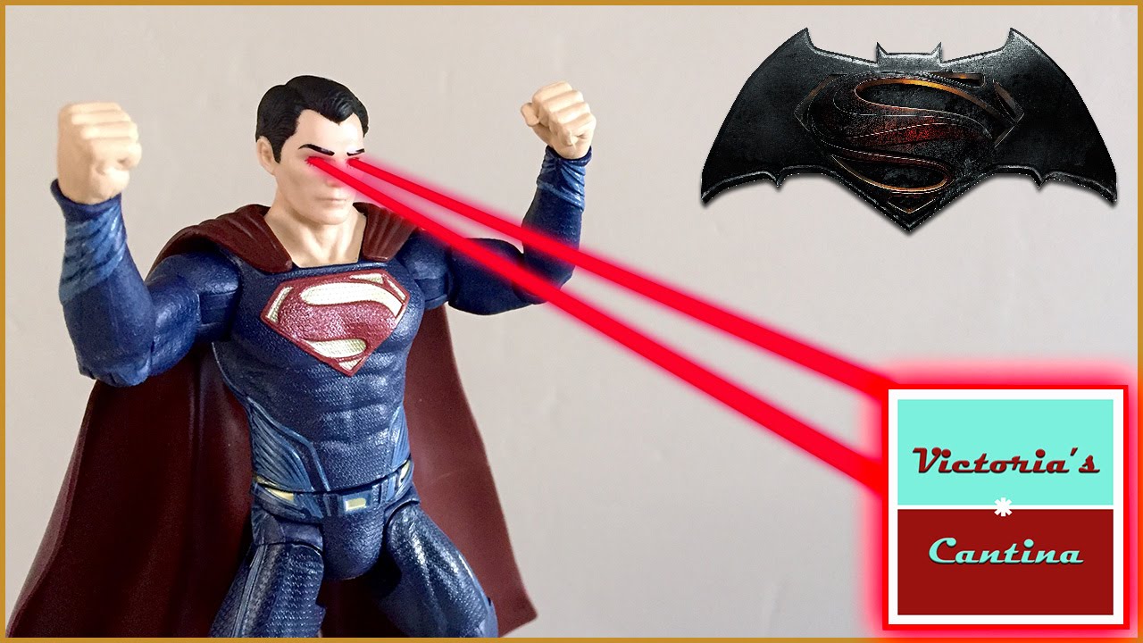 Batman v Superman Dawn of Justice Heat Vision Superman 6/" Figure