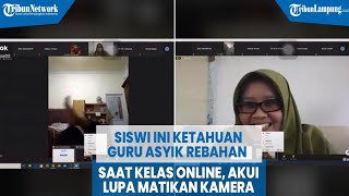 Siswi Ini Ketahuan Guru Asyik Rebahan Saat Kelas Online, Akui Lupa Matikan Kamera