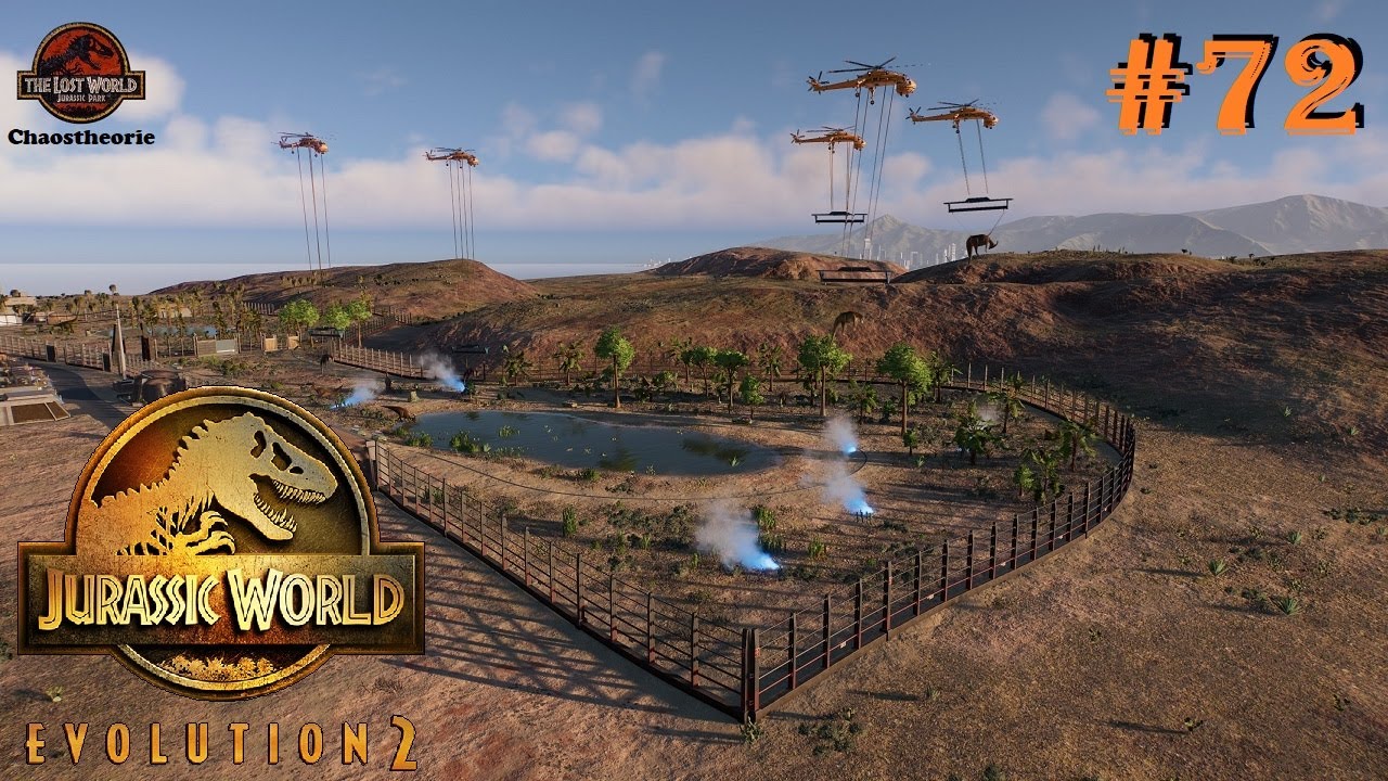 Jurassic World Evolution 2 #72 neues großes Gehege und Spielabstürze ...