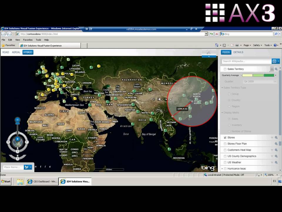 AX3 DEMO - Business Intelligence en Sharepoint 2010 - Parte II - YouTube