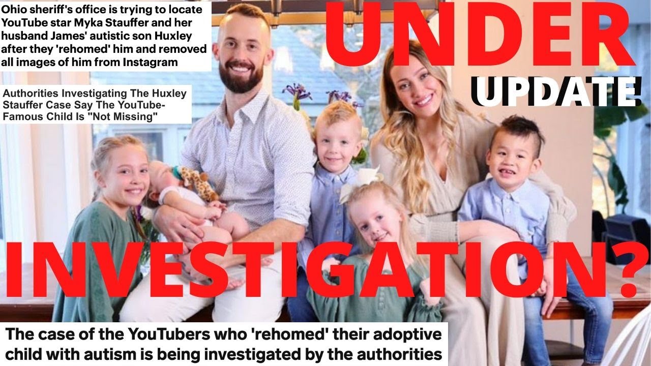 MYKA STAUFFER UPDATE! WHERE IS HUXLEY? FAMILY BEING INVESTIGATED