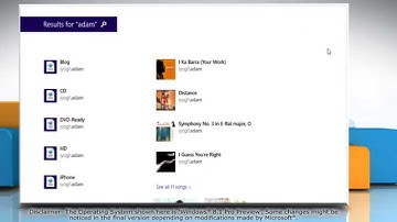 How to search for files and apps in Windows® 8.1 Pro Preview