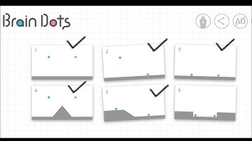 GAMEPLAY ANDROID BRAIN DOTS: LEVEL 1-5