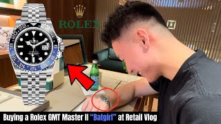 Buying a Rolex GMT Master II "Batgirl" at Retail in Only Two Months! *EXCITING* | JZ0 Lifestyle Vlog