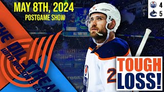Oilers Fall To Canucks 5-4 In Game 1 - The GCL Diesel Oil Stream Postgame Show - 05-08-24