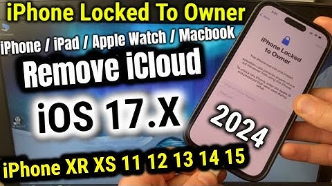IOS 16.5 iCloud Unlock iPhone Locked to Owner Bypass Activation LockiPhone 11, 12, 13, 14