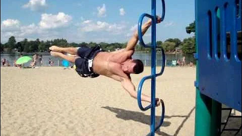 Barry Aleo - as The Human Flag