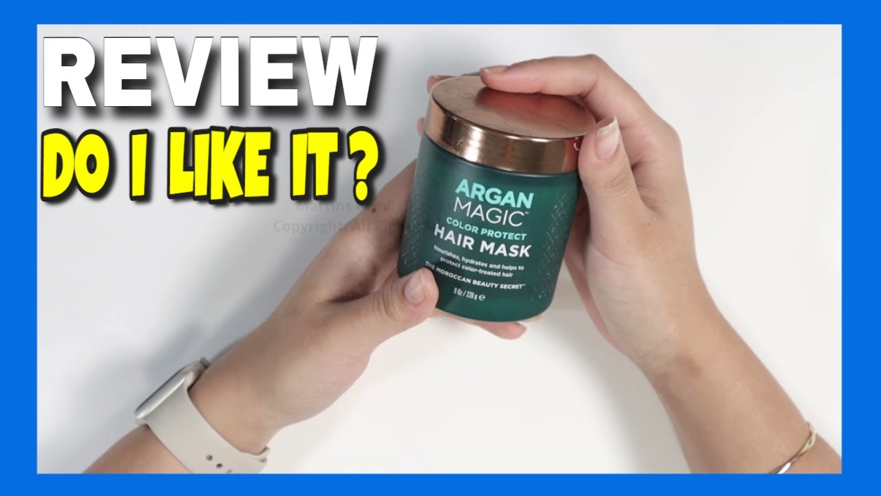 Argan Magic Color Protection Hair Mask Review YouTube