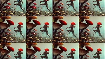 Deforum Animation - LMS 20-130 Steps Comparison