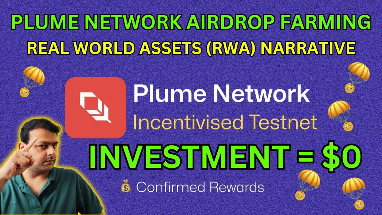 Plume Network Testnet Airdrop Farming Tutorial - YouTube