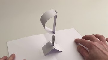Curved pull mechanism based on the pop-up flower