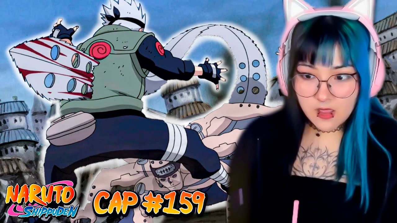 PAIN VS KAKASHI😯 REACCION NARUTO SHIPPUDEN POR PRIMERA VEZ EPISODIOS 159