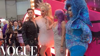 Download Lagu Behind Lushious Massacr's Glittering Blue DragCon Look MP3