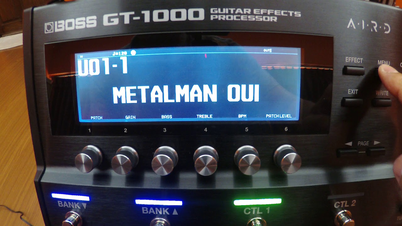 Boss GT-1000 #2 - Output Mode and Global EQ - YouTube