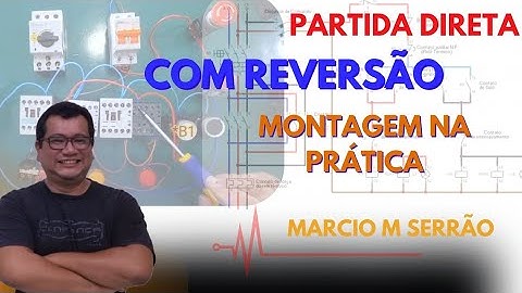 Partida direta com reversão - Como você nunca viu (comandos elétricos)