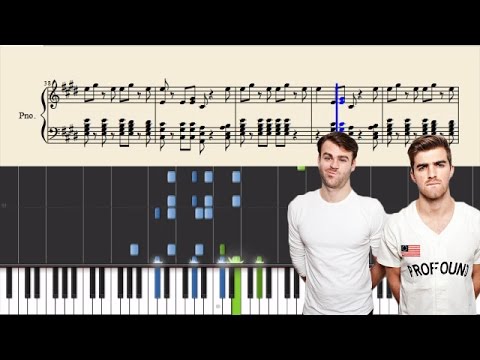 The Chainsmokers - Roses - Piano Tutorial + Sheets