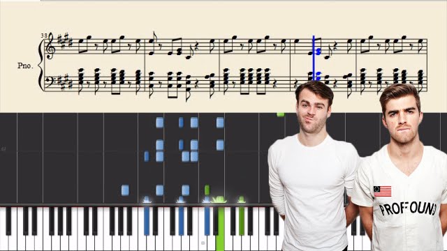 The Chainsmokers - Roses - Piano Tutorial + Sheets
