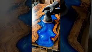 Satisfying Epoxy River Table Build | 12L Deep Pour Resin Kit #resinart