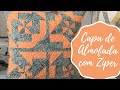 Capa de Almofada com Zíper | Patchwork