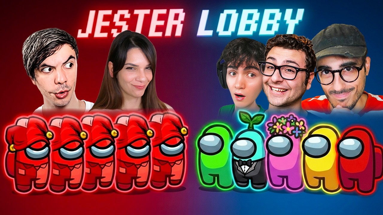 Ho CREATO una LOBBY di AMONG US con SOLO JESTER!