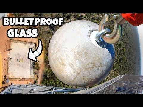 ATLAS STONE Vs. BULLETPROOF GLASS from 45m!