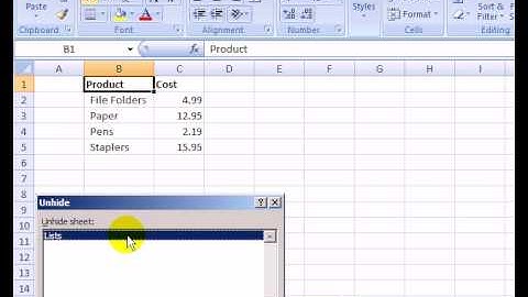 Create Very Hidden Excel Worksheets