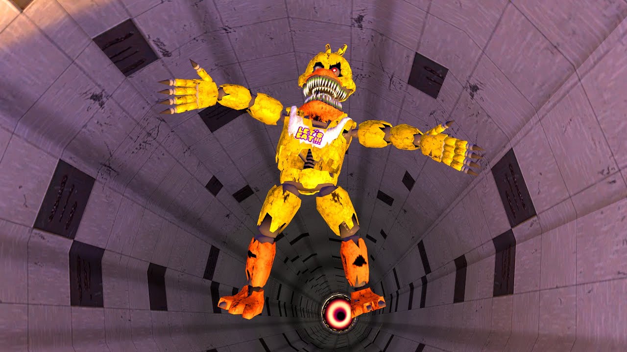 ПОБРОБУЙ НЕ УПАСТЬ В ОГРОМНУЮ ЯМУ ВЕСЕЛИМСЯ В ГАРРИС МОД GMOD SANDBOX Garry's Mod