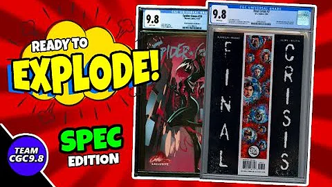 5 Spec CGC 9.8 Comics Ready To EXPLODE