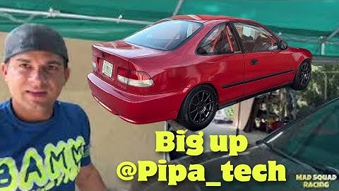 ENGINE AND TRANSMISSION INSTALLED IN MY TURBO AWD CIVIC THANKS TO MY CUBAN LINK👌🏽